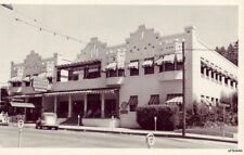 AUBURN HOTEL QUARTZ ROOM ROTARY INT'L LINCOLN WAY AUBURN CA RPPC vintage auto picture