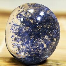 12Ct Very Rare NATURAL Beautiful Blue Dumortierite Quartz Crystal Pendant picture
