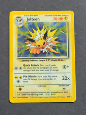 Pokemon JOLTEON 4/64 - JUNGLE SET NO SYMBOL ERROR HOLO - PL picture