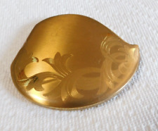 Vintage Elgin American Heart-Shaped Compact Mirror Very Nice.  BUY IT NOW. picture