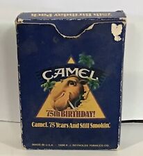 Vintage - 1988 - 75th Birthday Camel - Official Playing Cards - Used picture
