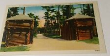 1940's postcard Entrance Fort Raleigh reservation Roanoke Island Lost Colony NC picture