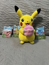 Rare Pokemon Pikachu Cupcake 8” Plush WCT S1 Wicked Cool Toys Authentic picture