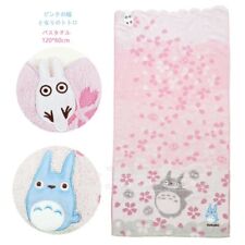 Summer Ghibli Totoro sakura pink BeachTowel Bath Towel 120*60CM Kid Adult picture