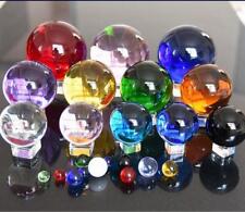 60-200MM Round Glass Crystal Ball Sphere Buyers Select the Size Magic Ball picture