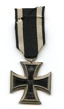 German WWI Iron Cross 2nd Class 4inch approx ribbon ALL ORIGINAL no makers mark picture