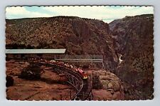 Canon City CO-Colorado, Scenic Railway, Royal Gorge, Vintage Postcard picture