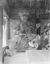 Gate God China Pu ning si 1924 OLD PHOTO picture