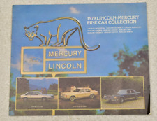 1978 LINCOLN - MERCURY SALES BROCHURE picture