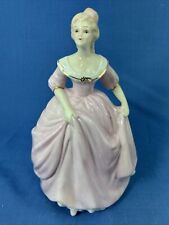 RARE VTG Porcelain Spinning Musical “Somewhere My Love”Figurine 8 1/2” picture