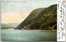 1906 Anthony's Nose Hudson Highlands Mountains & Lake Posted Postcard picture