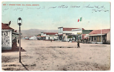 Street View of Tia Juana, Mexico Antique Postcard Posted 1907 picture