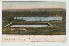 Glen Summit Springs Pennsylvania Fountain Lehigh Valley Railroad LVRR 1905POSTED picture