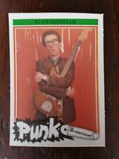 ELVIS COSTELLO ROOKIE CARD Gum Card 1977 Monty punk 70s RARE pic 2 picture