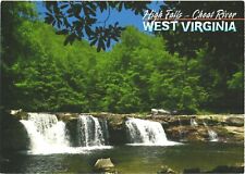 Picturesque View of Lush Green, High Falls-Cheat River, West Virginia Postcard picture