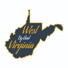 West By God Virginia Sticker Decal picture