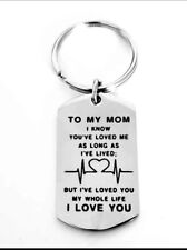 To My Mom I Love You Keychain picture
