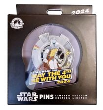 Disney May The 4th Be With You Boba Fett Mini Jumbo Pin Star Wars Day 2024 picture