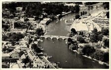 Vintage real photo postcard - Aerial view of Henley-on-Thames unposted picture