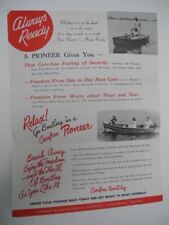1953 Pioneer Boat Brochure - Pioneer Manufacturing Co. Middlebury, Indiana picture
