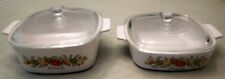 Vtg Lot of 4 Pcs Spice of Life Corning Ware L’Echalote A-1-B & A-1 1/2-B picture
