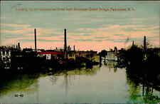 Postcard: Blackstone River from Exchange Street Bridge, Pawtucket, R. I picture