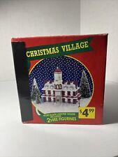 Christmas Village Porcelain Lighted House Victoria Station  picture