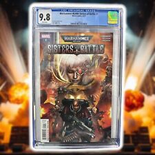 WARHAMMER 40,000: SISTERS OF BATTLE #1 CGC 9.8 MARVEL COMICS 2021 GCB435 picture