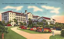 Postcard FL St Petersburg Bay Pines Government Hospital 1938 Vintage PC f7801 picture