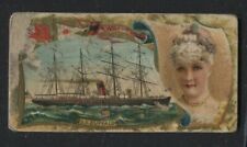 1887 Vintage Duke's Cigarettes Card N83 Ocean and River Steamers Wilson Line picture