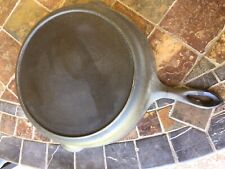 vintage cast iron #10 skillet heat ring cleaned no wobble or spin picture