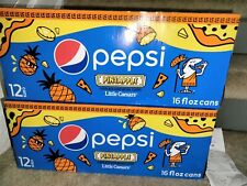 Pepsi Pineapple Little Caesars  Limited Edition 12 Pack, 16oz cans (In Hand) picture