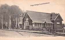 Chico CA California St John's Episcopal Church Early 1900s Vtg Postcard B49 picture
