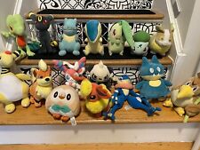 16 Pokémon Plush Dolls All With Tag Save One .GOOD SHAPE Poke. Ctr,WCT,Pock.mon. picture