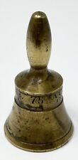 Vintage 1970 National Acme 1895 - 1970 75th Anniversary Mini Brass Bell picture
