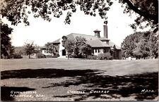 Real Photo Postcard Gymnasium at Carroll College in Waukesha, Wisconsin picture