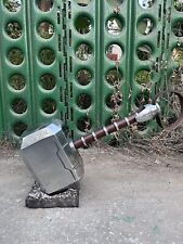 Soild Avenger Thor Mjolnir Hammer Collectible 1:1 Replica Cosplay Costume Prop picture