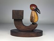 Vintage Henry Howell & Co YZ Dunhill Nutbird Candle holder Cherry Amber Bakelite picture