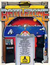 Battlezone Arcade FLYER 1980 Original NOS Video Game Battle Zone Retro Art Promo picture