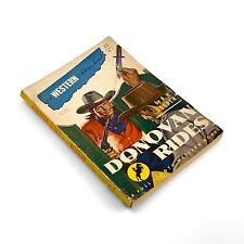 Western Novel Classic #4 - 1937 Pulp Paperback Hillman Donovan Rides A.H Gooden picture