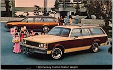 1979 BUICK CENTURY Custom Station Wagon  Advertising Postcard Car Automobile picture