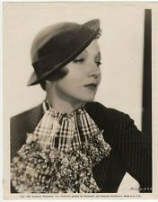 Brilliant Beauty Claudette Colbert Original 1934 Hollywood Glamour PHOTO 462 picture