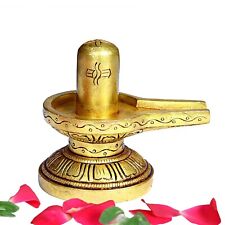 Brass Shivling Mini | Mini Brass Shiva Lingam 5cm Height picture