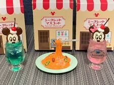 Disney  Secret Mascot Retro Cafe  rare set of 3 from Japan spaghetti picture
