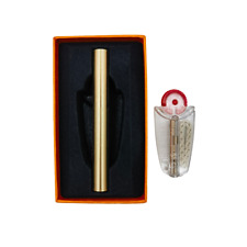 1Pc Kerosene Brass Lighter Double-Stick Windproof Lighter Portable Lgniter picture
