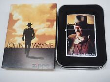 Rare Retired John Wayne Cowboy Zippo Lighter picture