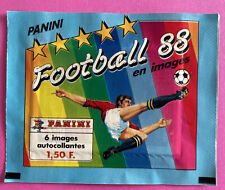 1988 Panini Foot 88 Championship France Football Bag Bustina Packet picture