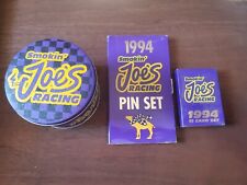 '94 Smokin' Joe's Racing Camel MatchesTin 13 Cards 6 Pin Set Nascar Racing picture