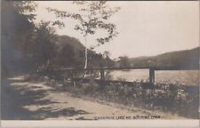 RPPC Postcard Quannipaug Lake No Guilford CT 1910 picture