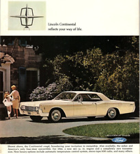 1966 LINCOLN CONTINENTAL 462 ENGINE VINTAGE ADVERTISEMENT Z1100 picture